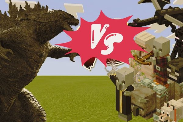 Minecraft x Godzilla