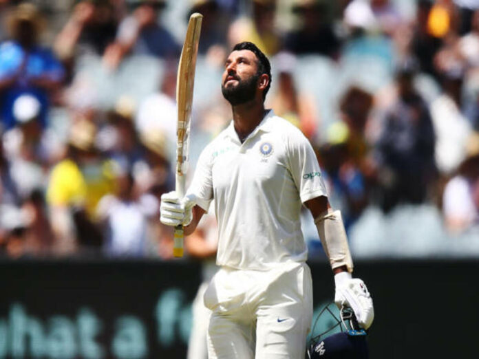 Cheteshwar Pujara Slams Ton