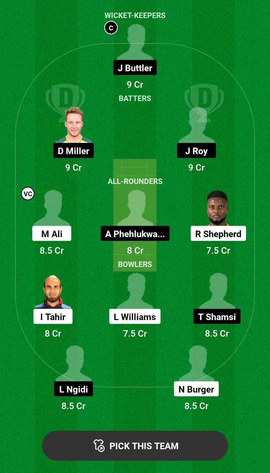 Grand League Dream11 Team Prediction JSK vs PR