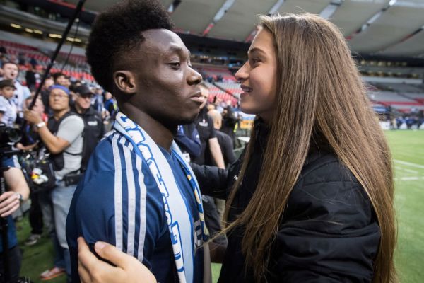 Alphonso Davies Girlfriend 