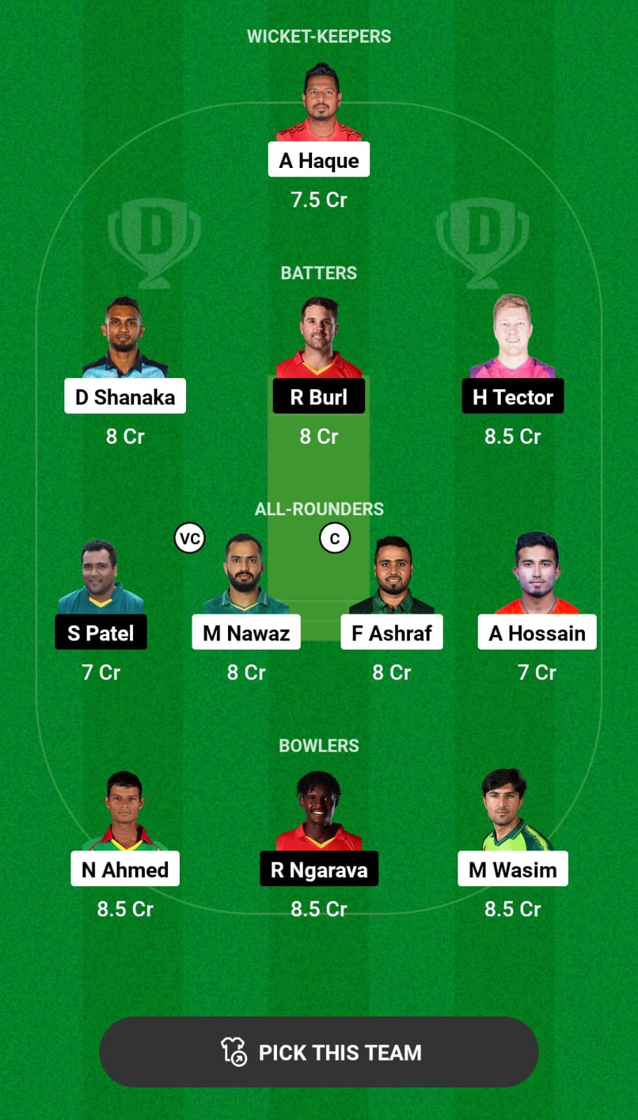 Head-to-Head Dream11 Team Prediction KHT vs SYL