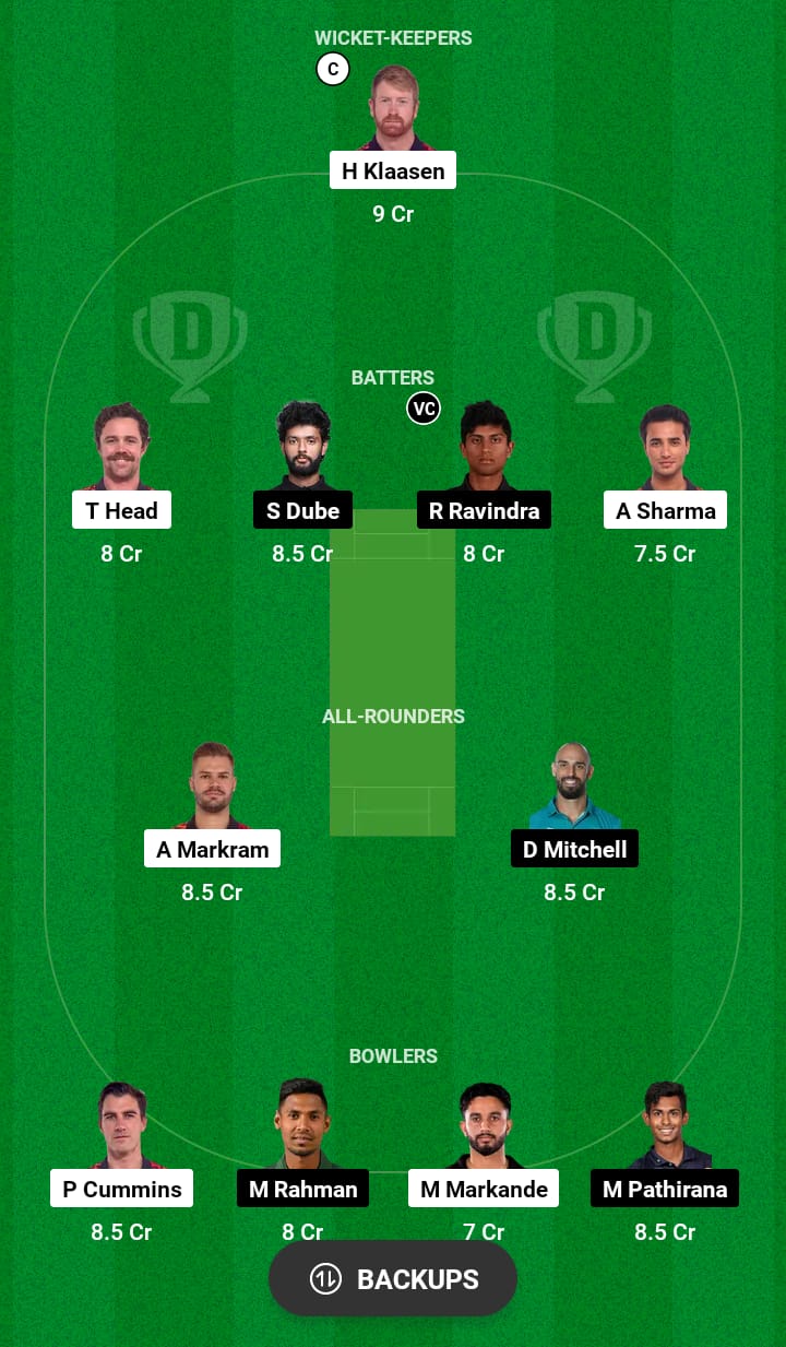 SRH vs CSK Dream11 Prediction 