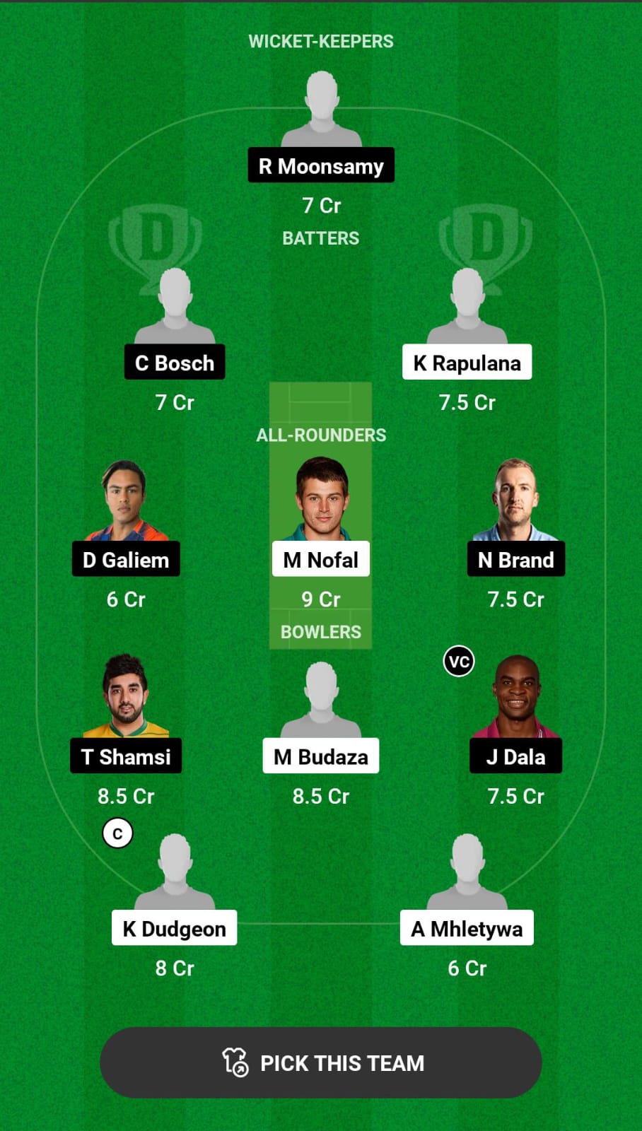 TUS vs TIT Dream11 Prediction