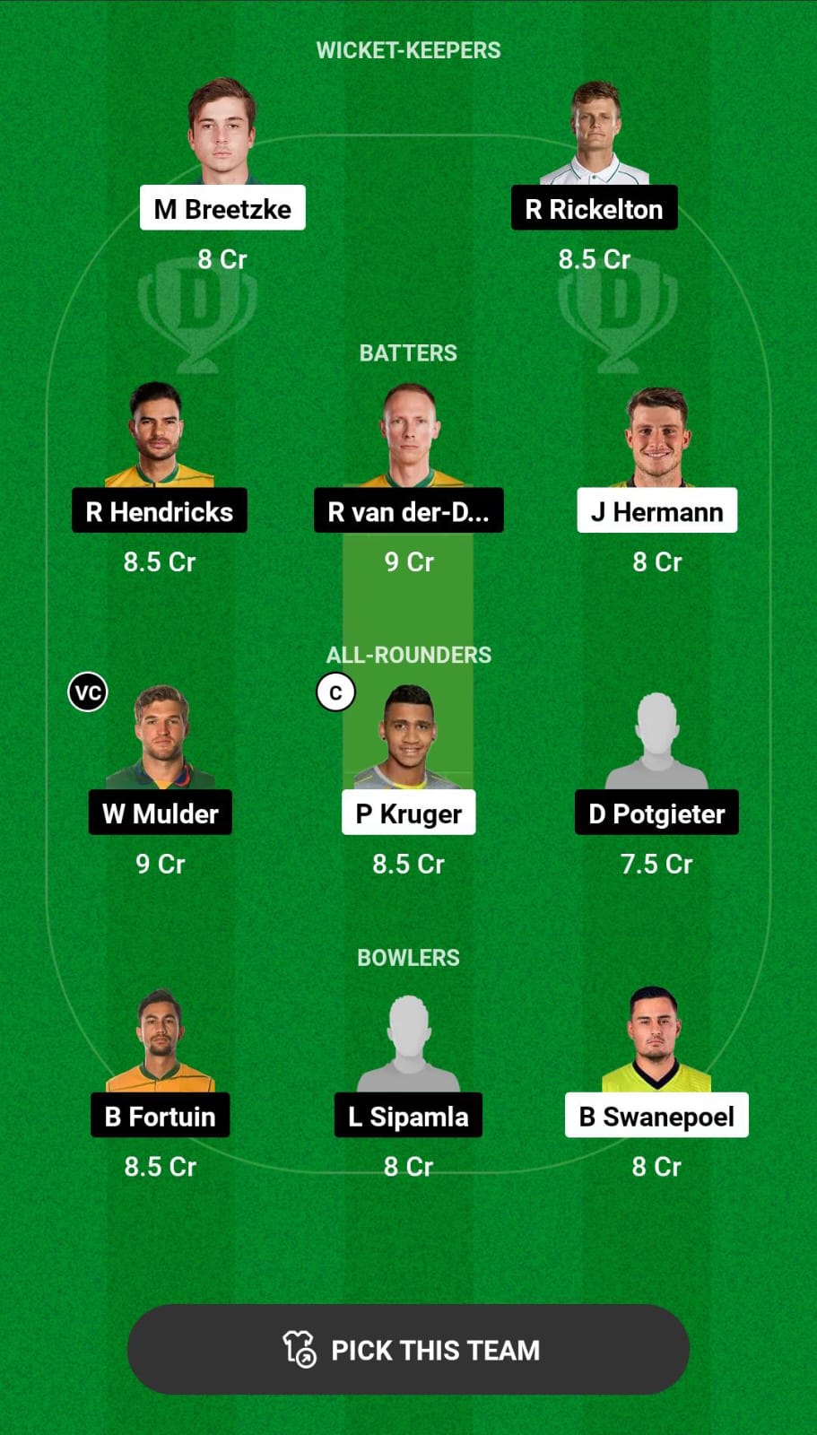 WAR vs LIO Dream11 Prediction
