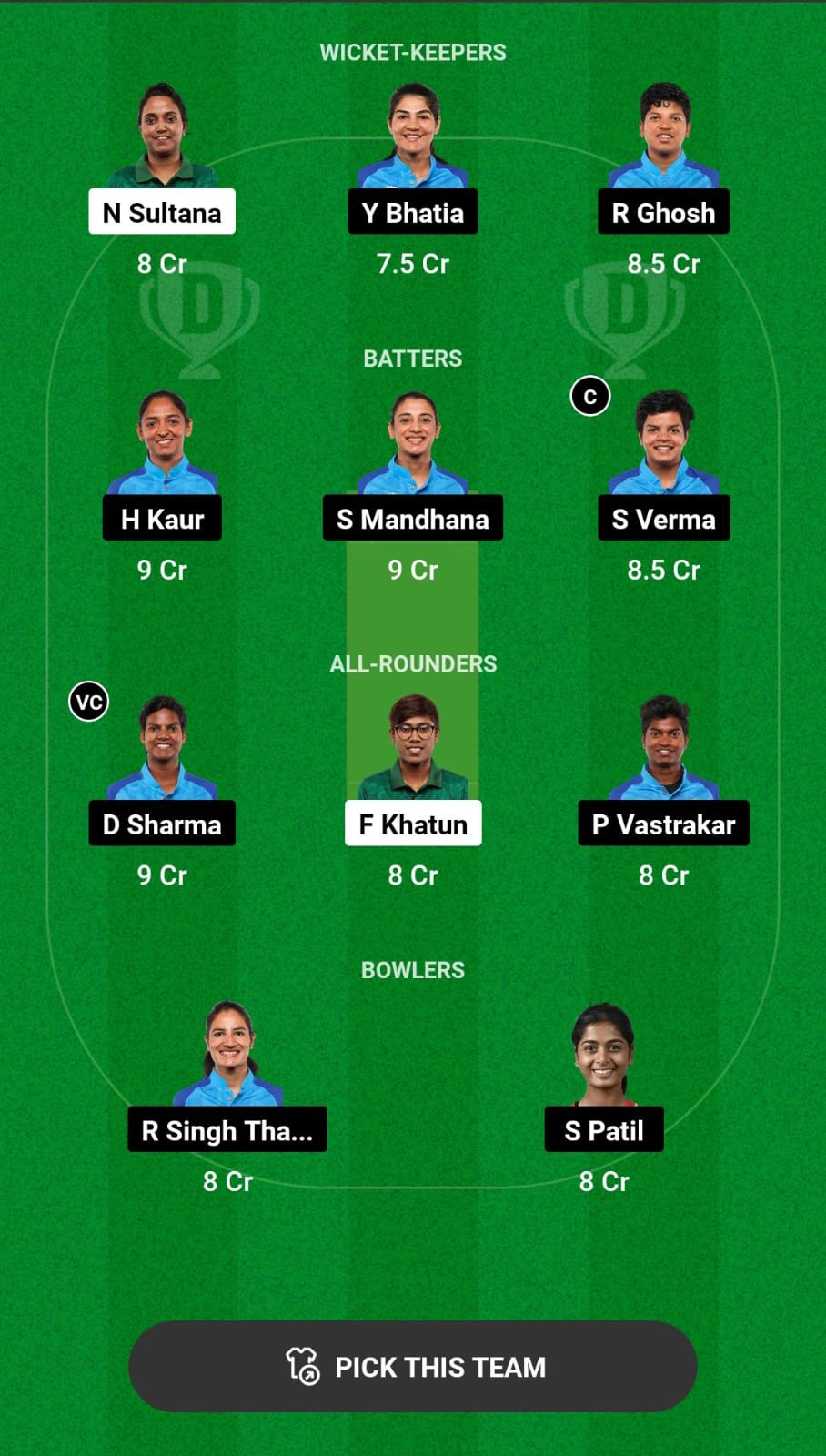 BAN-W vs IND-W 2nd T20I Dream11 Prediction
