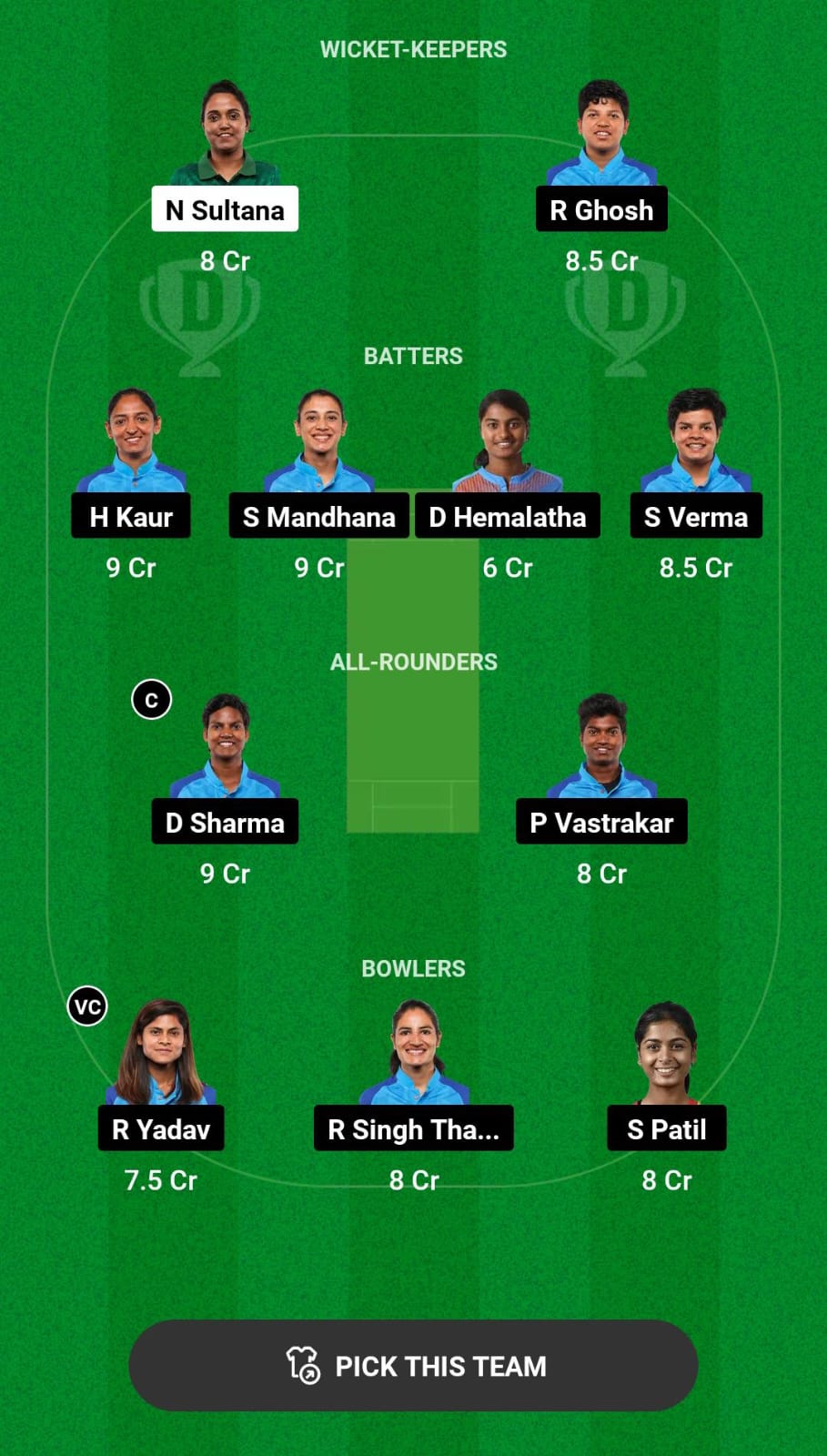 BAN-W vs IND-W 3rd T20I Dream11 Prediction
