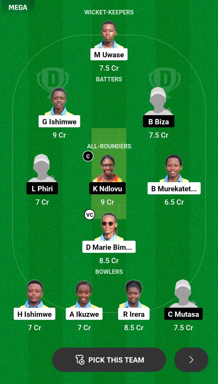 RWA-W vs ZIM A-W Dream11 Prediction
