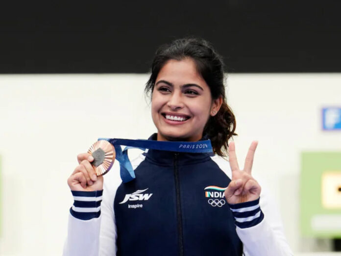 Manu Bhaker Bronze Olympics 2024