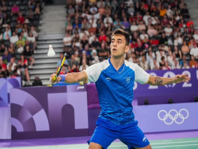 Lakshya Sen in Olympic Semi-final