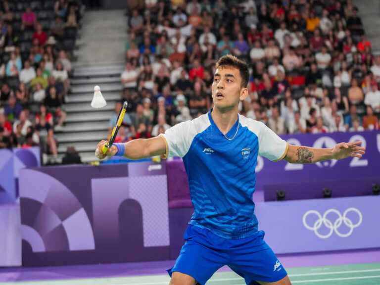 Lakshya Sen in Olympic Semi-final