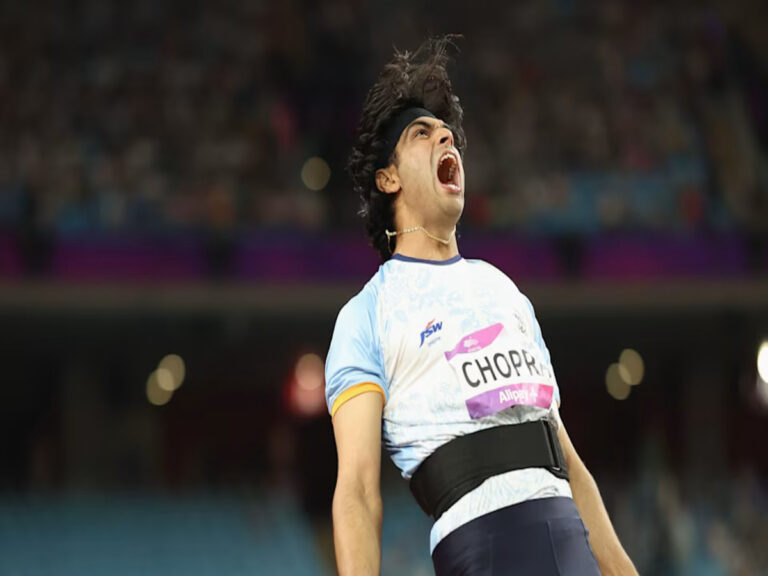 Neeraj Chopra at Paris Olympics 2024