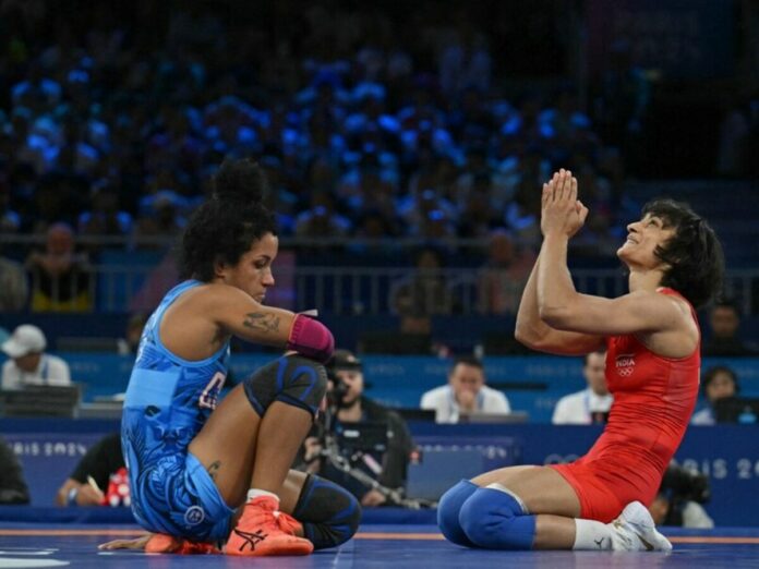 Vinesh Phogat in Olympic Finals