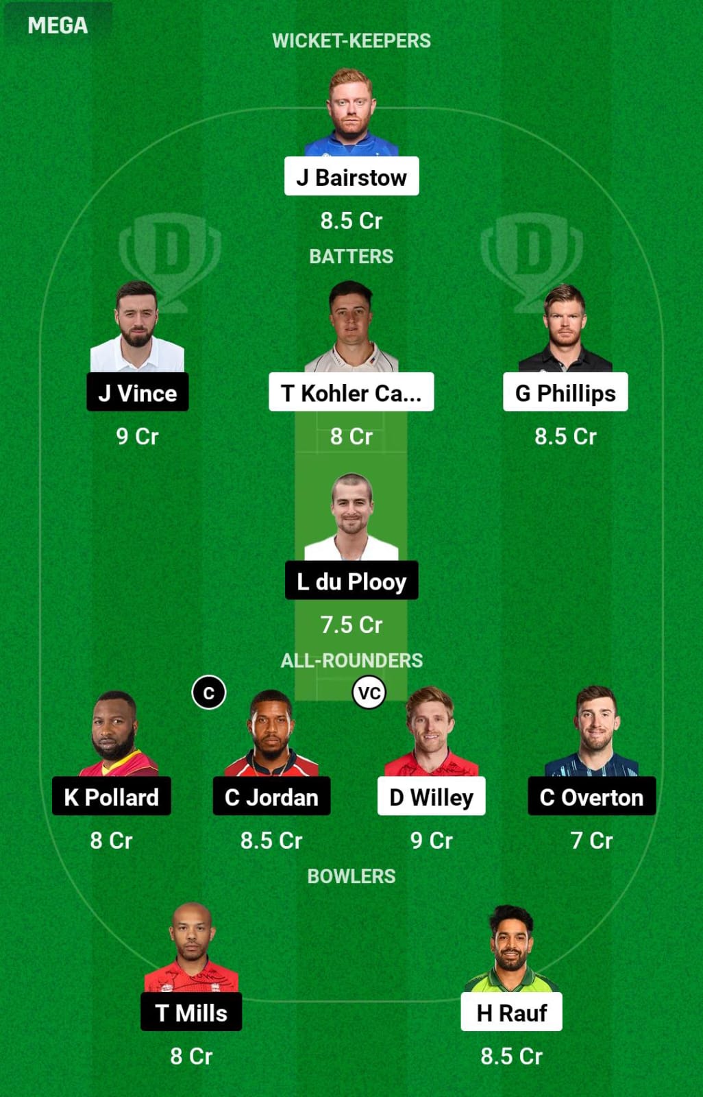 WEF vs SOB 17th Match Dream11 Prediction
