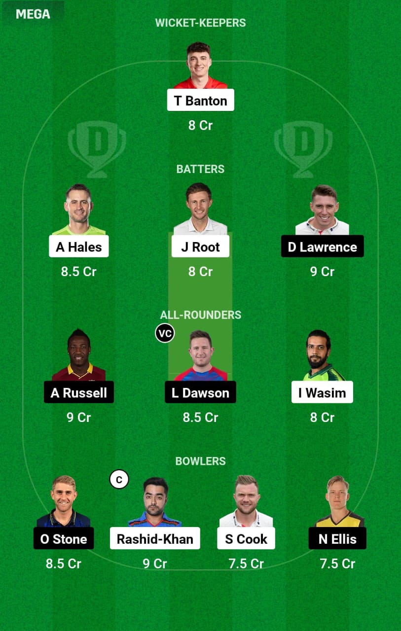 TRT vs LNS 20th Match Dream11 Prediction
