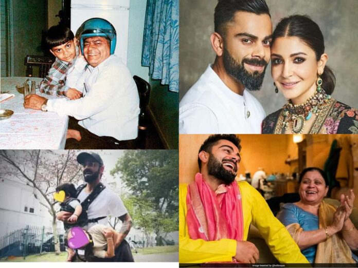 Virat Kohli's family